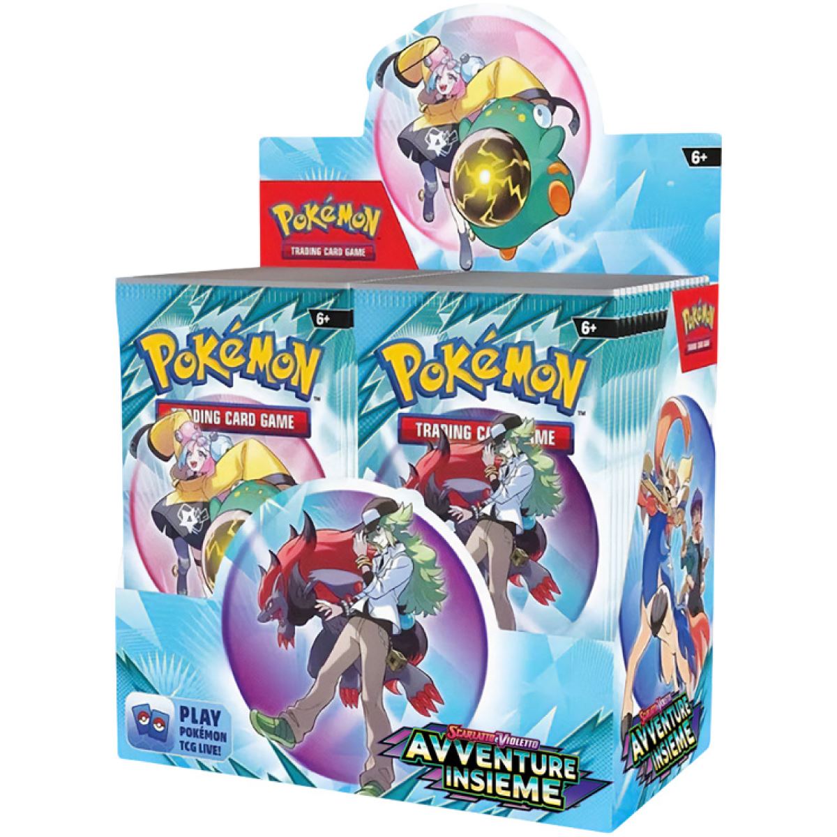 Pokémon TCG Scarlatto e Violetto Avventure Insieme Box da 36 buste ITA